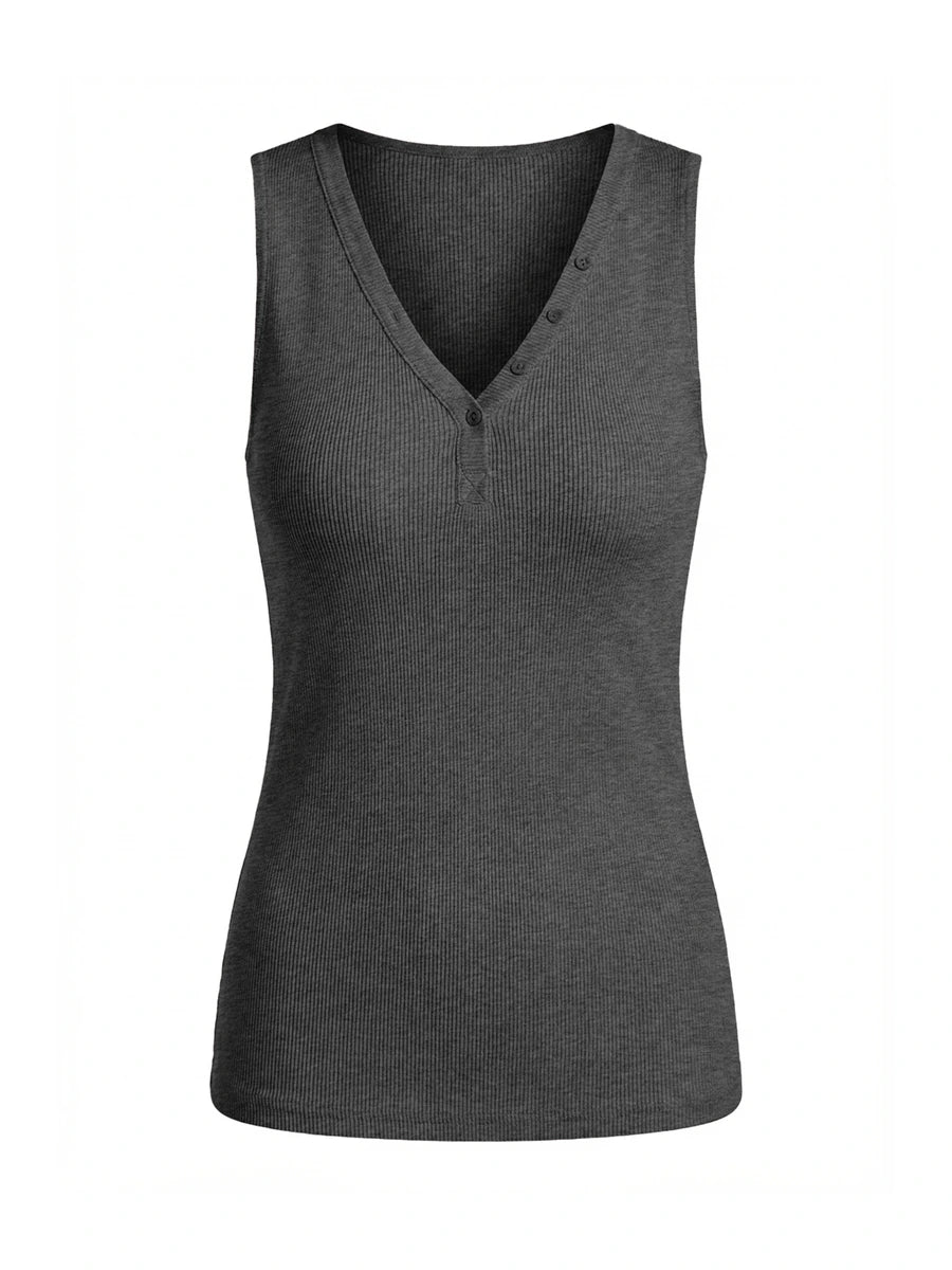 Tankaneo Women's V-Neck Tank Tops