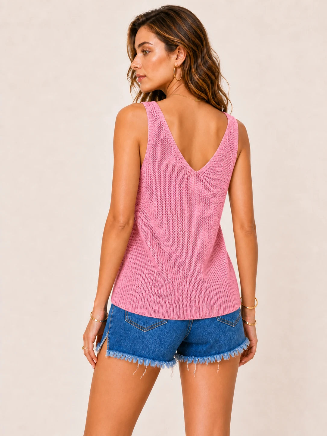Tankaneo Women's V-Neck Sweater Vest