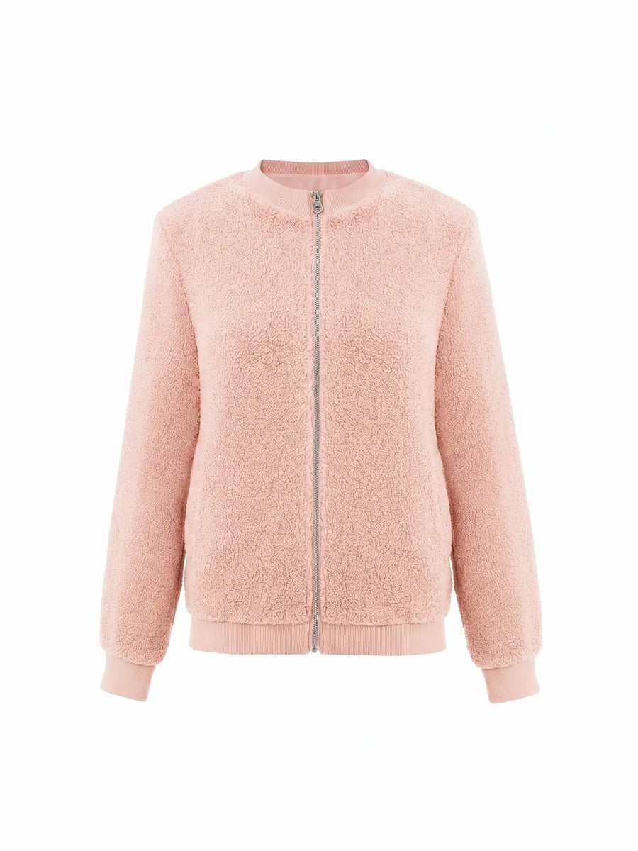 Tankaneo Women's Long Sleeve Fleece Jacket
