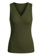 Tankaneo Women's V-Neck Tank Tops