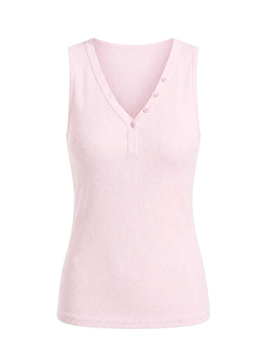 Tankaneo Women's V-Neck Tank Tops