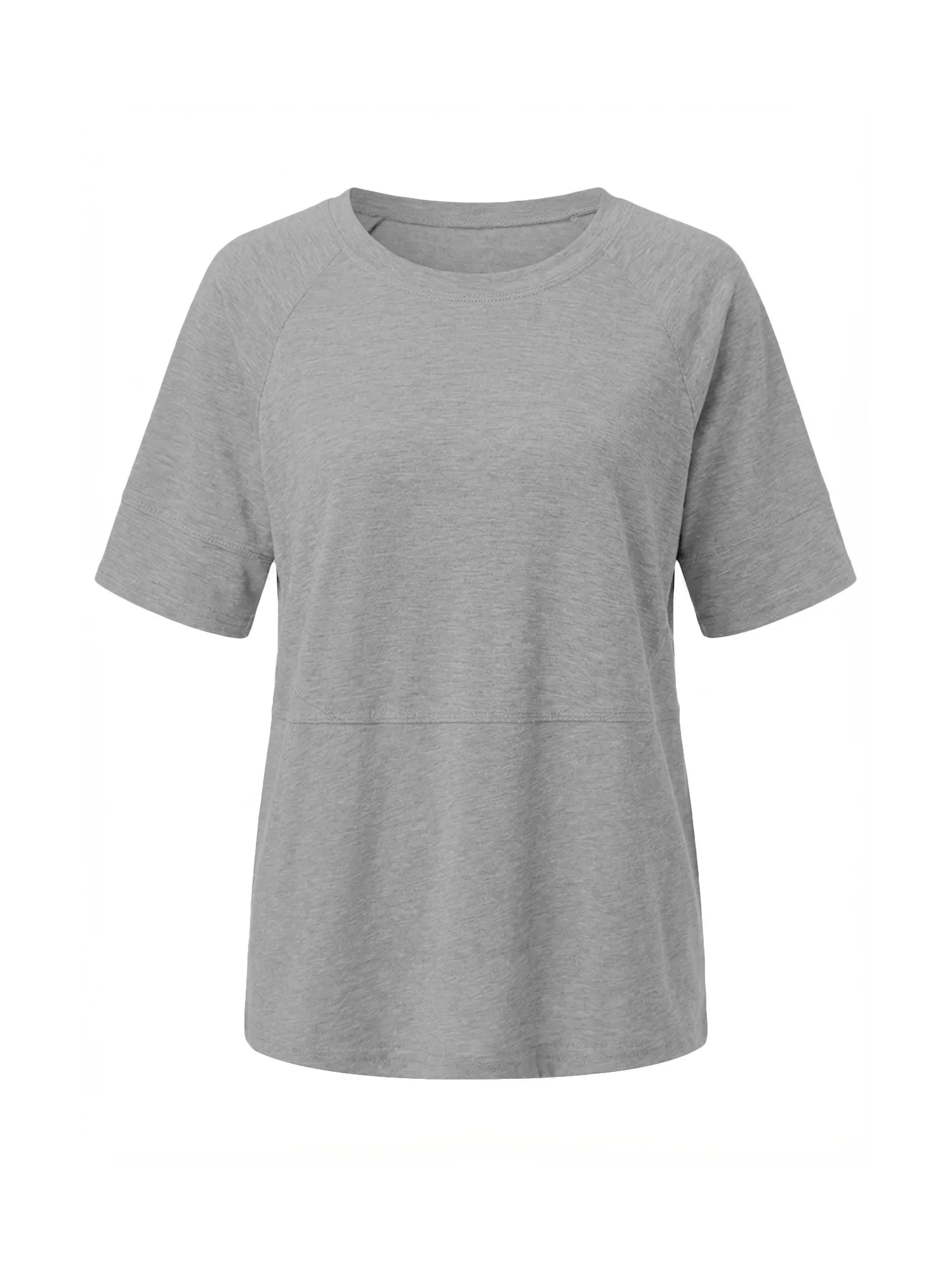 Tankaneo Women's Oversized 3/4 Sleeve Crewneck T-Shirt