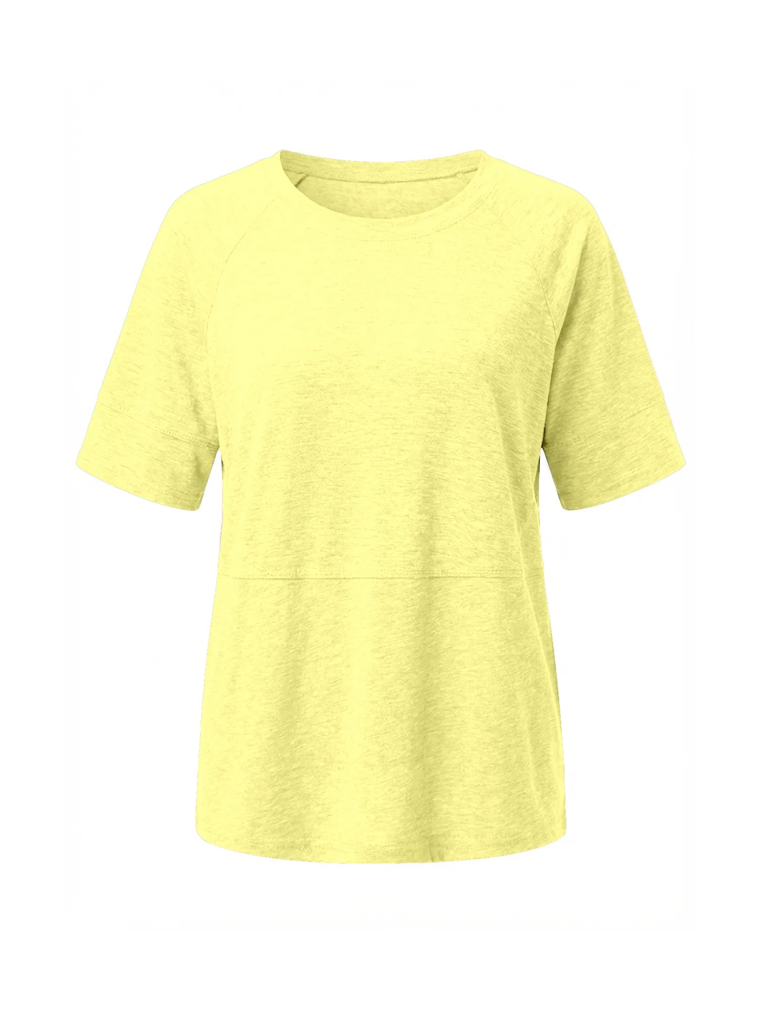 Tankaneo Women's Oversized 3/4 Sleeve Crewneck T-Shirt