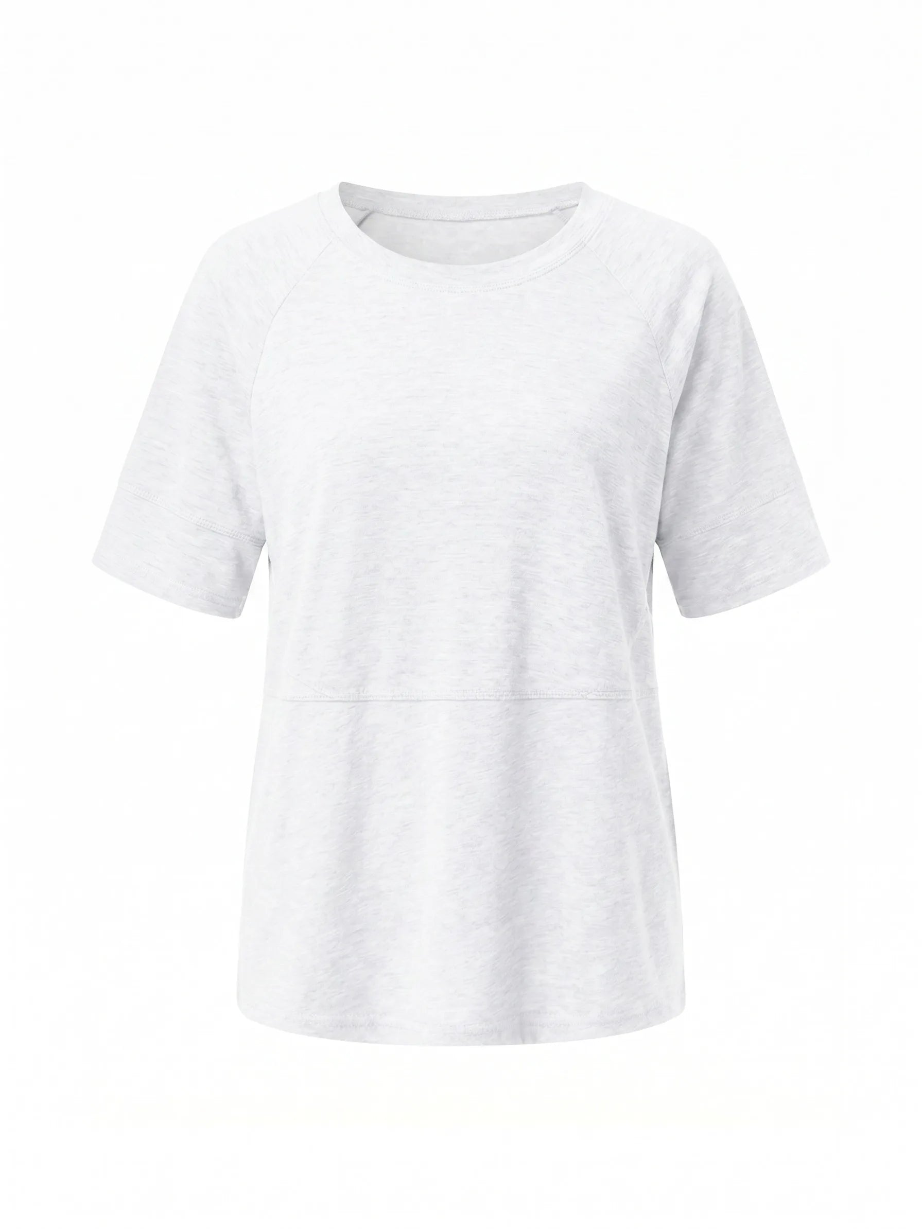 Tankaneo Women's Oversized 3/4 Sleeve Crewneck T-Shirt