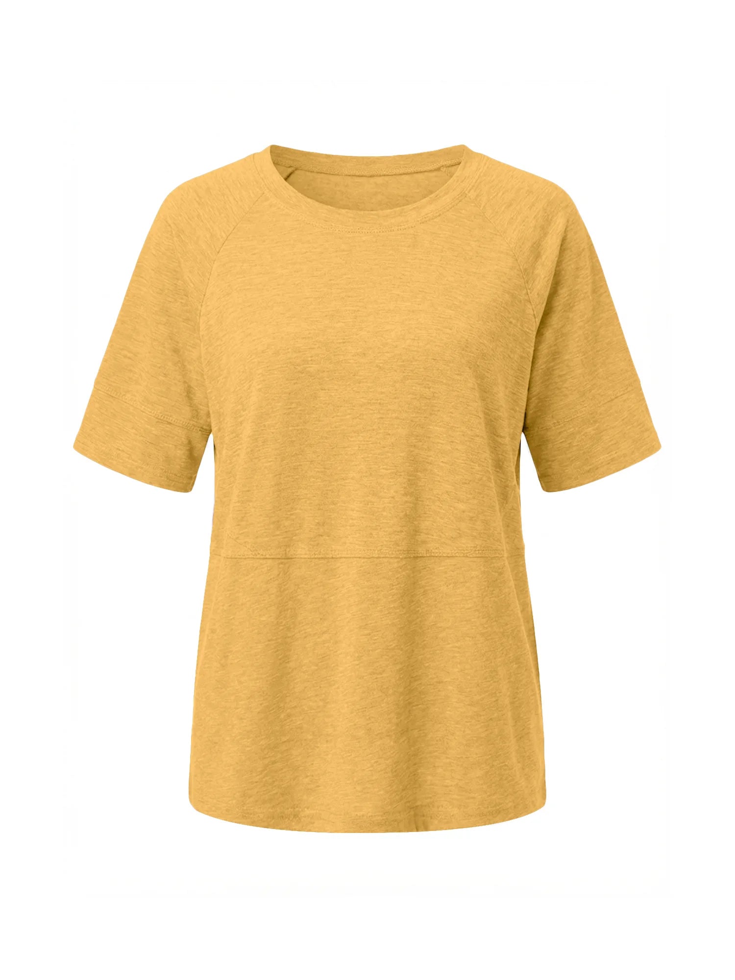 Tankaneo Women's Oversized 3/4 Sleeve Crewneck T-Shirt