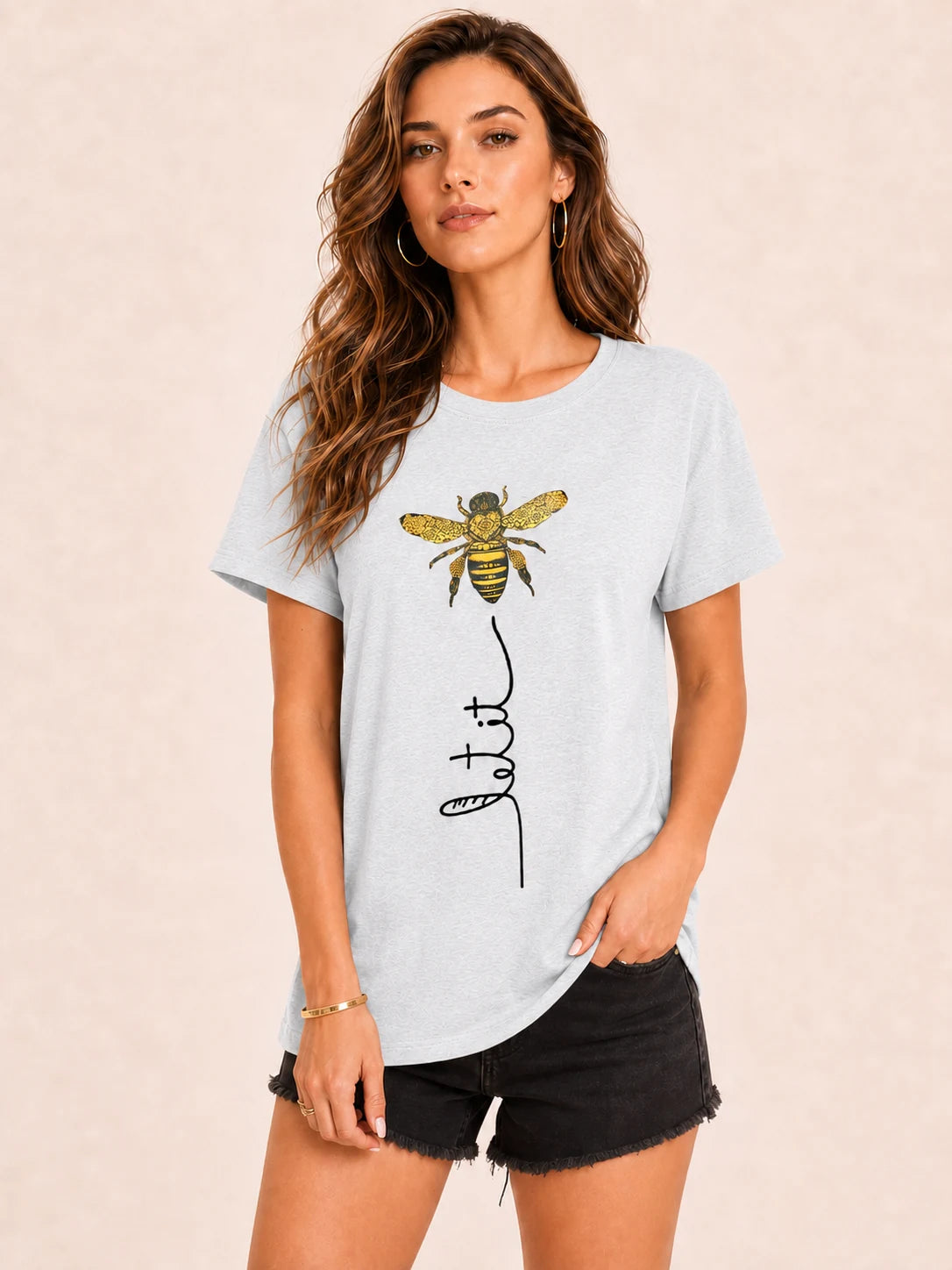 Tankaneo Women's Graphic Short Sleeve Tee