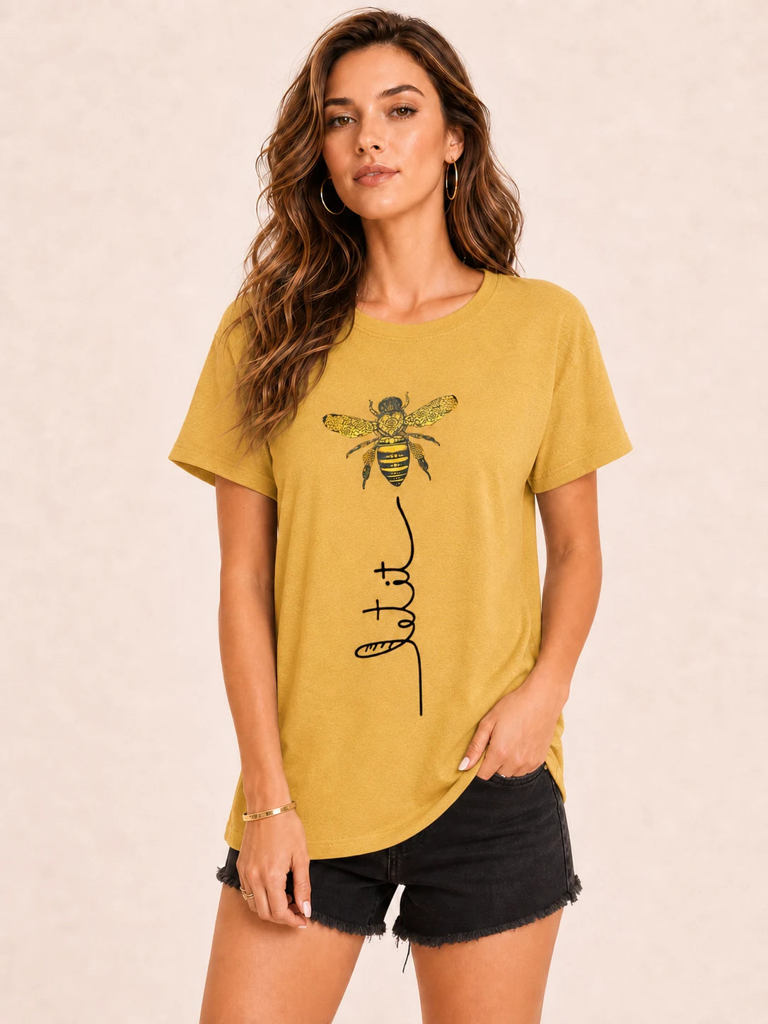 Tankaneo Women's Graphic Short Sleeve Tee