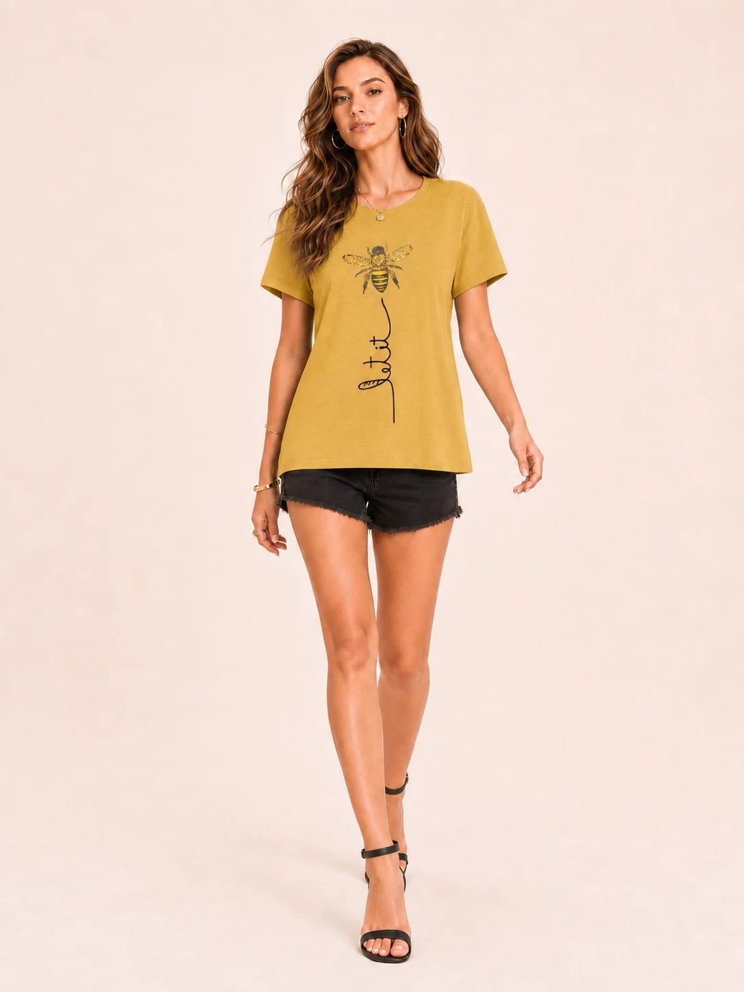 Tankaneo Women's Graphic Short Sleeve Tee