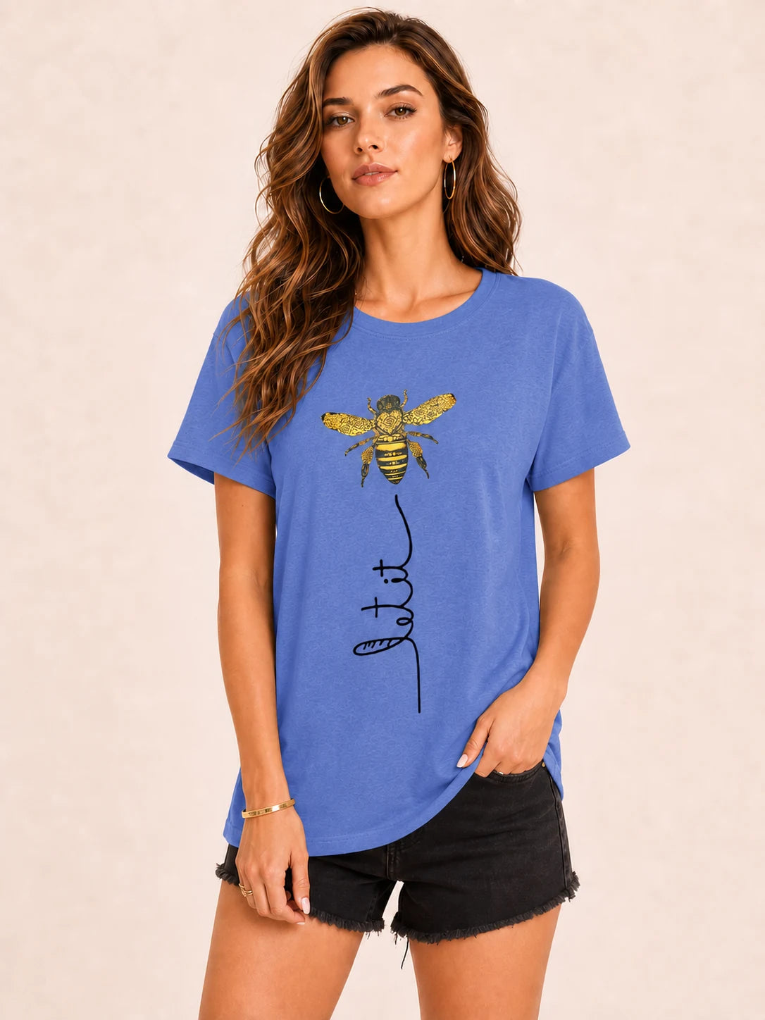Tankaneo Women's Graphic Short Sleeve Tee