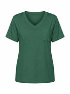 Tankaneo Women's Loose Fit V-Neck T-Shirt