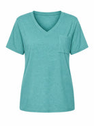 Tankaneo Women's Loose Fit V-Neck T-Shirt