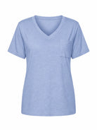 Tankaneo Women's Loose Fit V-Neck T-Shirt