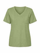 Tankaneo Women's Loose Fit V-Neck T-Shirt