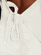 Tankaneo Women's Button-Down Denim Vest Top