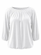 Tankaneo Women's Crew Neck 3/4 Sleeve Top