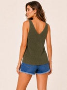 Tankaneo Women's V-Neck Sweater Vest
