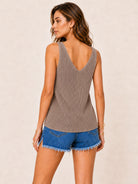 Tankaneo Women's V-Neck Sweater Vest