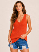 Tankaneo Women's V-Neck Sweater Vest