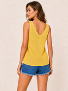 Tankaneo Women's V-Neck Sweater Vest