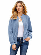 Tankaneo Women's Long Sleeve Fleece Jacket