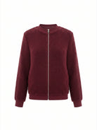 Tankaneo Women's Long Sleeve Fleece Jacket